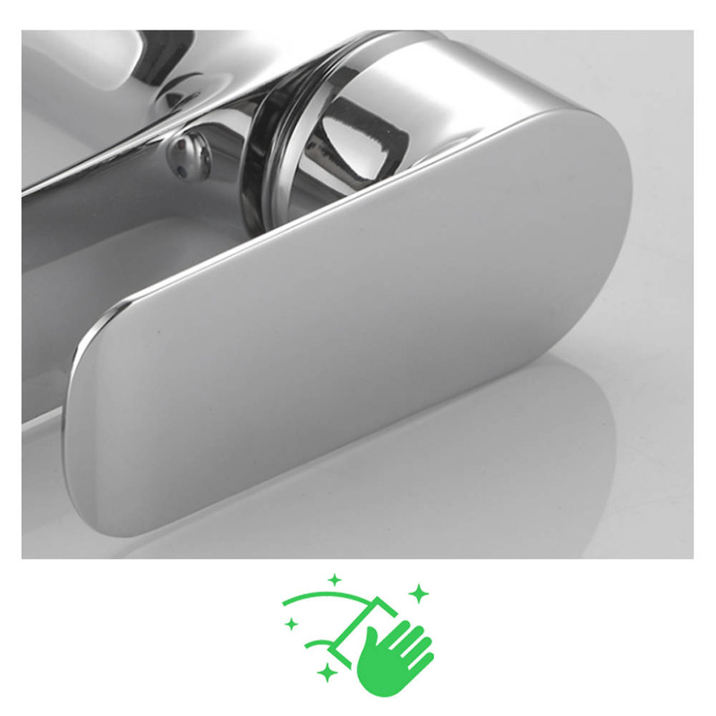 Bateria umywalkowa łazienkowa NEXT chrom