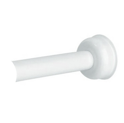 Rurka z rozetą do syfonu umywalkowego PVC przedłużka