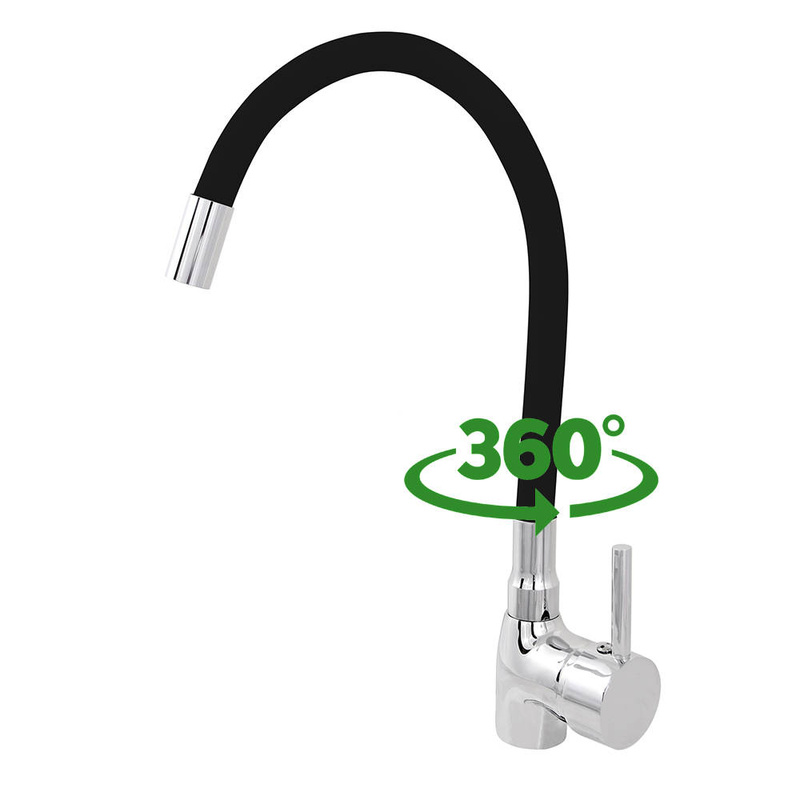 Bateria kuchenna wysoka flex czarna elastyczna FLEXI