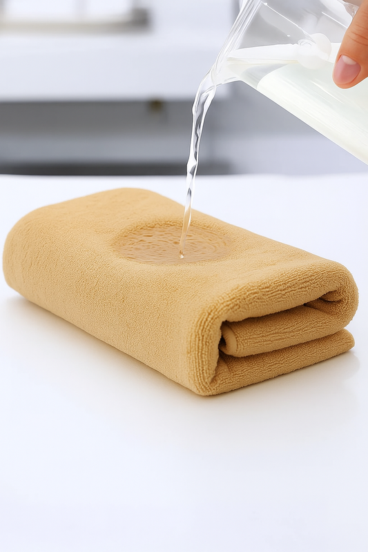 Ręcznik kąpielowy MIKRO ciepły beżowy z mikrofibry 50x100 szybkoschnący