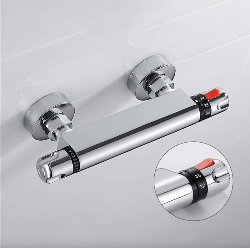 Bateria prysznicowa termostatyczna AL-812 z zestawem natryskowym