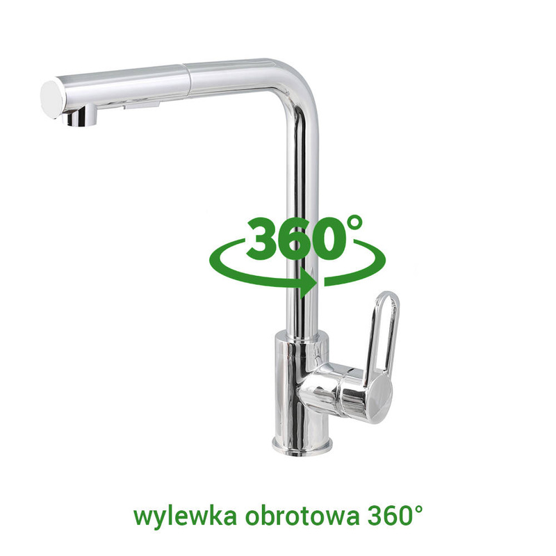 Bateria kuchenna GAJA z wyciągana wylewką