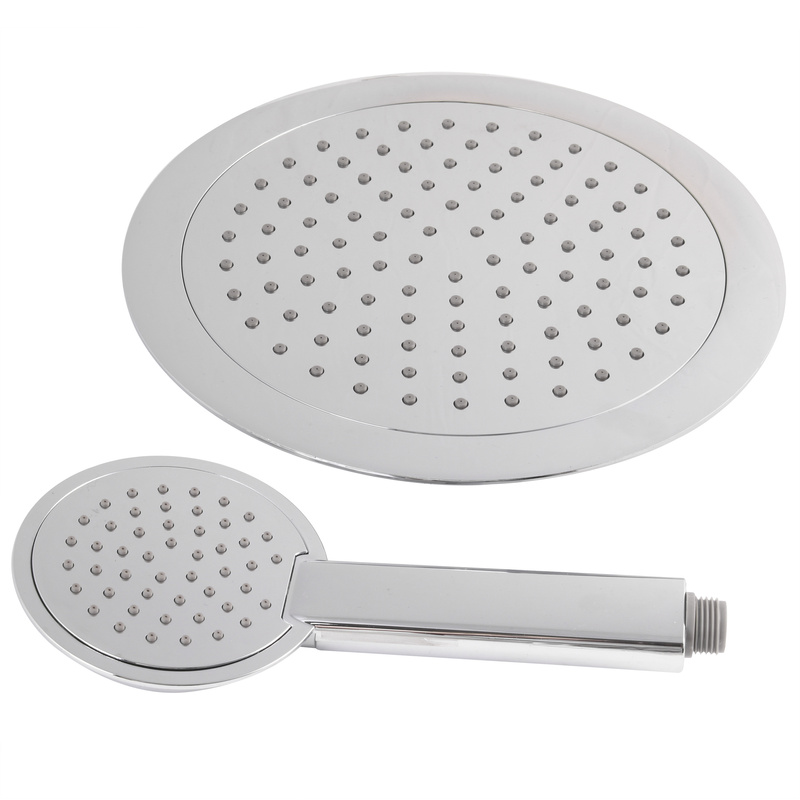 Zestaw prysznicowy deszczownica + słuchawka ROUND