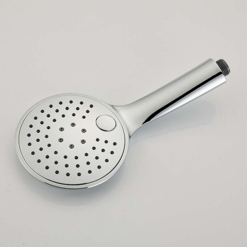 Zestaw natryskowy kolumna prysznicowa srebrna + bateria wannowo-prysznicowa, słuchawka 3-funkcyjna BOSS CHROM