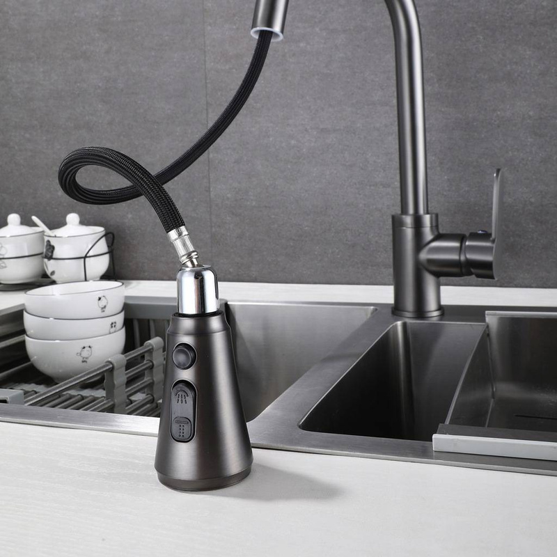 Bateria kuchenna GRAFIT z wyciąganą wylewką 3F