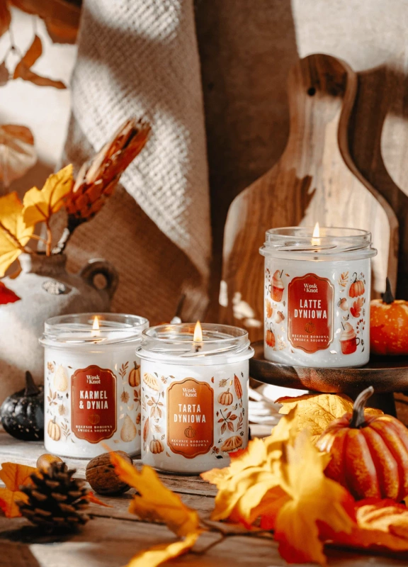 Świeca sojowa zapachowa CHLEBEK BANANOWY 300ml