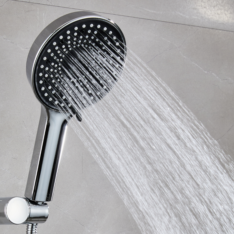 Słuchawka prysznicowa natryskowa 3-funkcyjna ALIEN chrom czarny