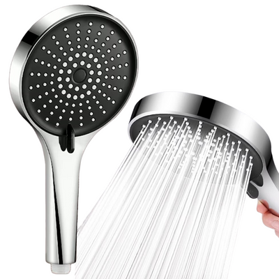 Słuchawka prysznicowa duża 3-funkcyjna SHOCK chrom