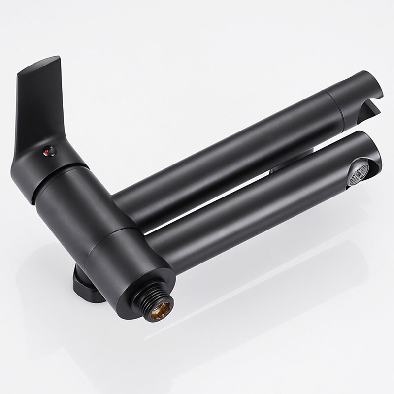 Bateria wannowa prysznicowa obrotowa HUGO BLACK