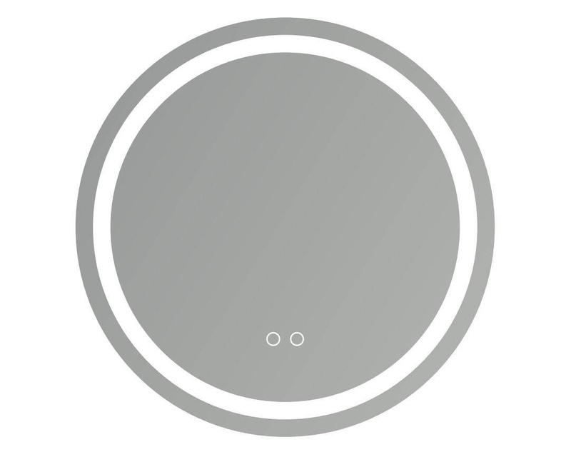 Lustro podświetlane LED 60 cm okrągłe J12