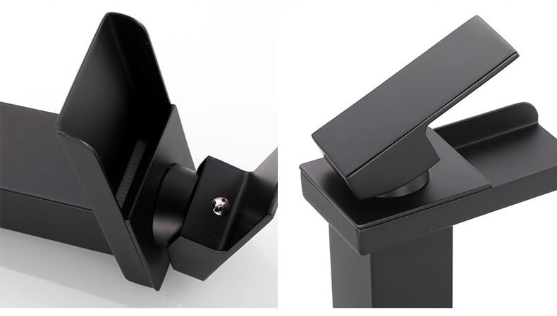 Bateria umywalkowa DILO czarna