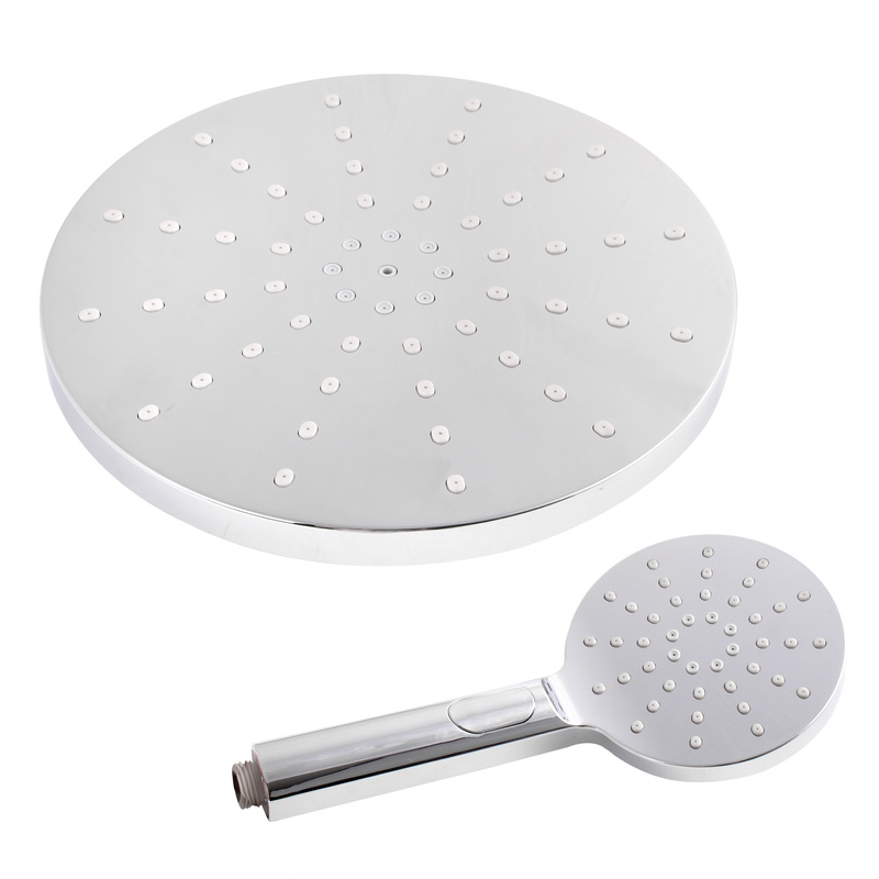 Zestaw prysznicowy okrągły deszczownica ze słuchawką