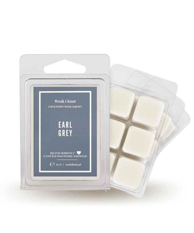 Wosk zapachowy sojowy do kominka Earl Grey