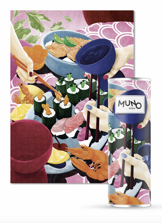 Puzzle 500el. Munomaki w tubie