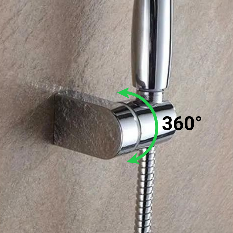 Uchwyt prysznicowy na słuchawkę natryskową ruchomy