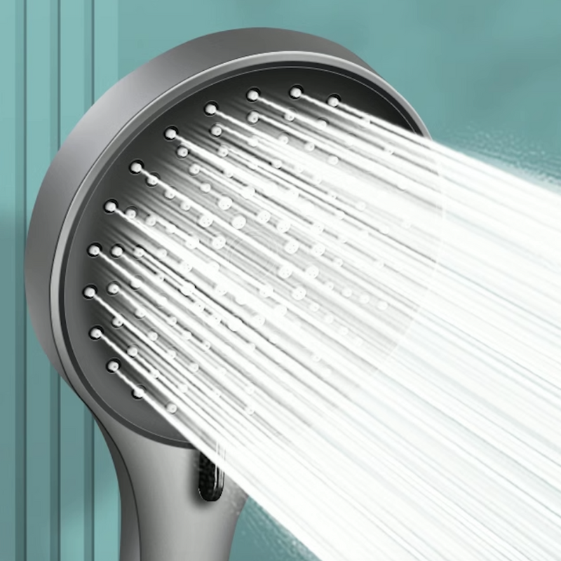 Słuchawka prysznicowa duża 3-funkcyjna SHOCK grey