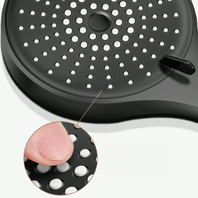 Słuchawka prysznicowa duża 3-funkcyjna SHOCK czarna