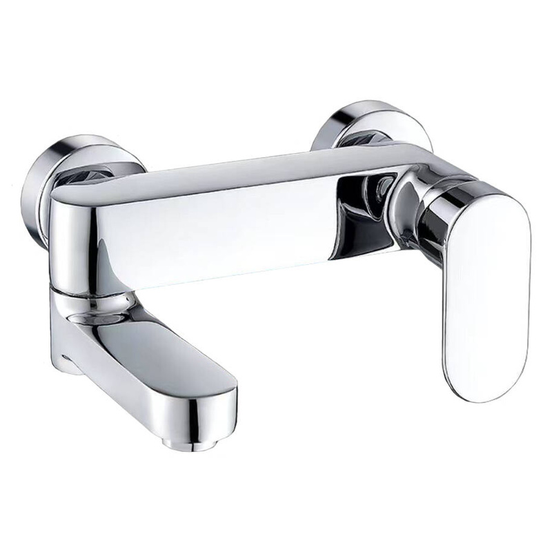 Bateria wannowa prysznicowa obrotowa BOSS CHROM z zestawem natryskowym