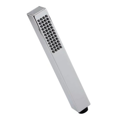 Słuchawka prysznicowa stalowa chrom kwadratowa CUBE