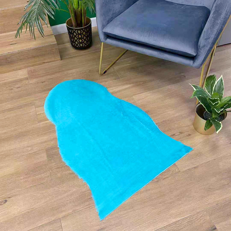 Dywanik Rabbit turkusowy 60x90