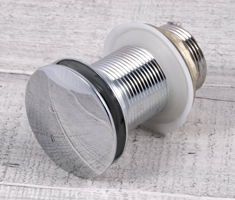 Zestaw syfon umywalkowy + korek do umywalki bez przelewu