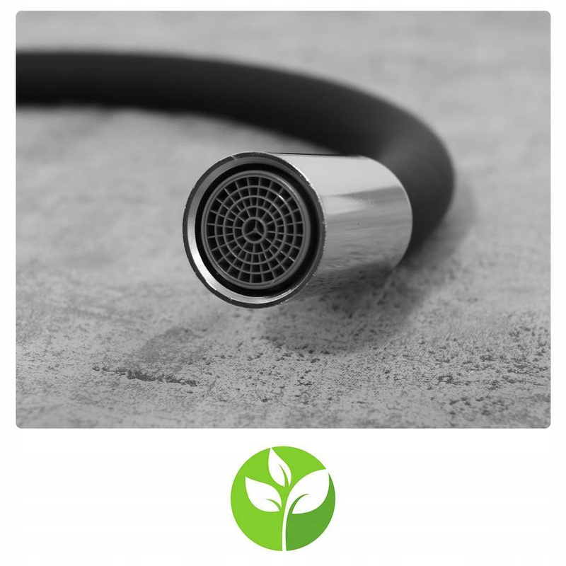 Bateria kuchenna wysoka flex czarna elastyczna FLEXI