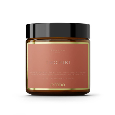 Świeca sojowa zapachowa EMHO TROPIKI 100 ml