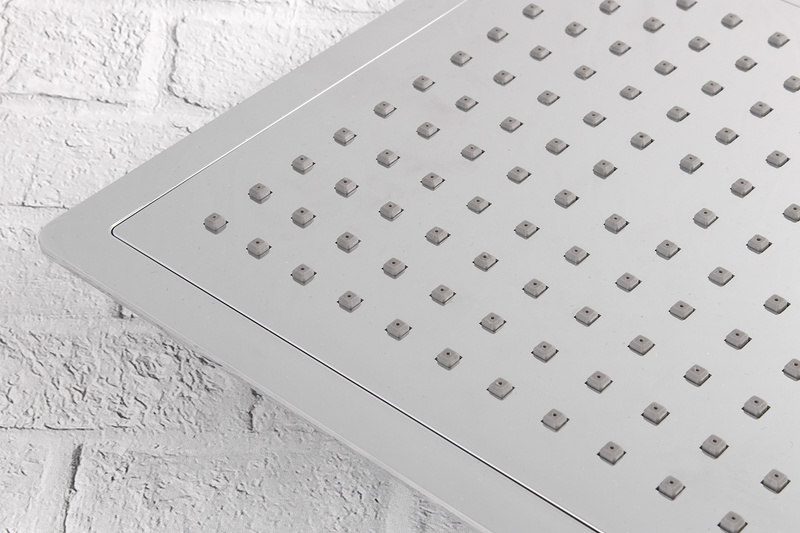 Zestaw prysznicowy deszczownica + słuchawka CARO