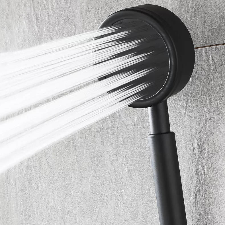 Słuchawka prysznicowa aluminiowa ALU EKO BLACK