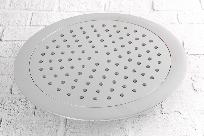 Zestaw prysznicowy deszczownica + słuchawka ROUND