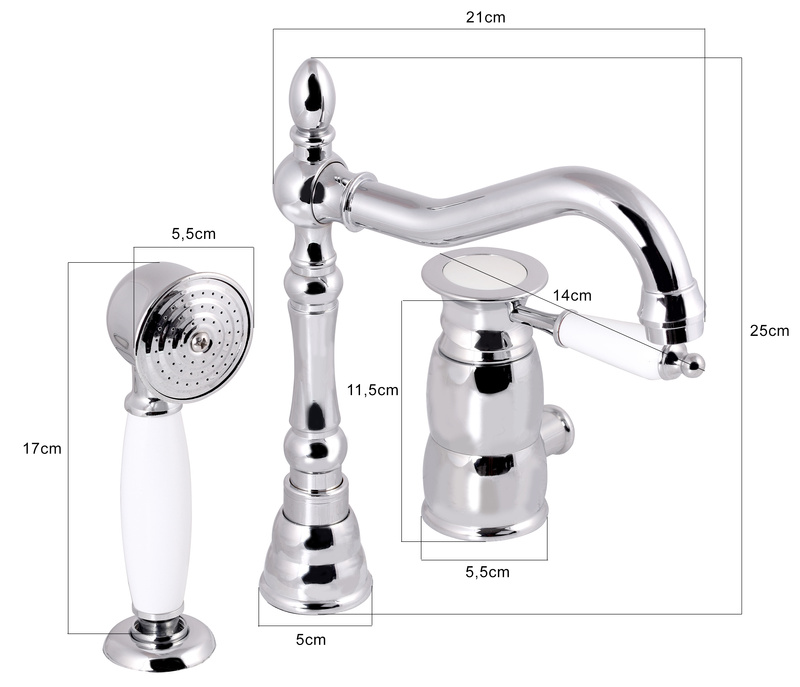 Zestaw baterii łazienkowych ROYAL