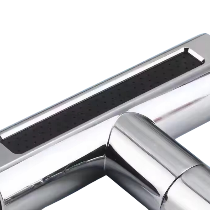 Perlator przedłużka rączka słuchawka do baterii kuchennej kranu 4-funkcyjna obrotowa 360 chrom