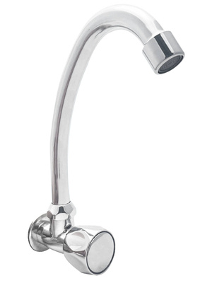 Bateria pojedyncza ścienna kran na zimną wodę 1/2" F