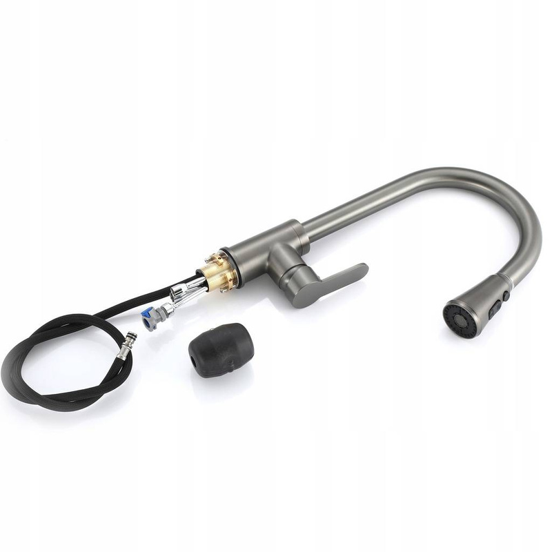 Bateria kuchenna GRAFIT z wyciąganą wylewką 3F