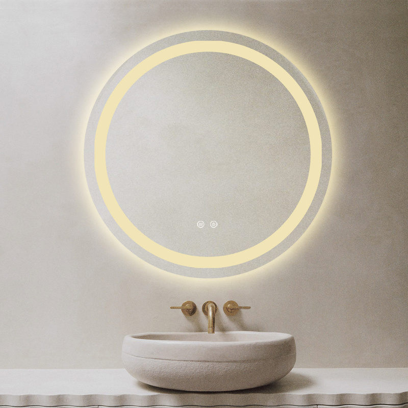 Lustro podświetlane LED 80 cm okrągłe J105