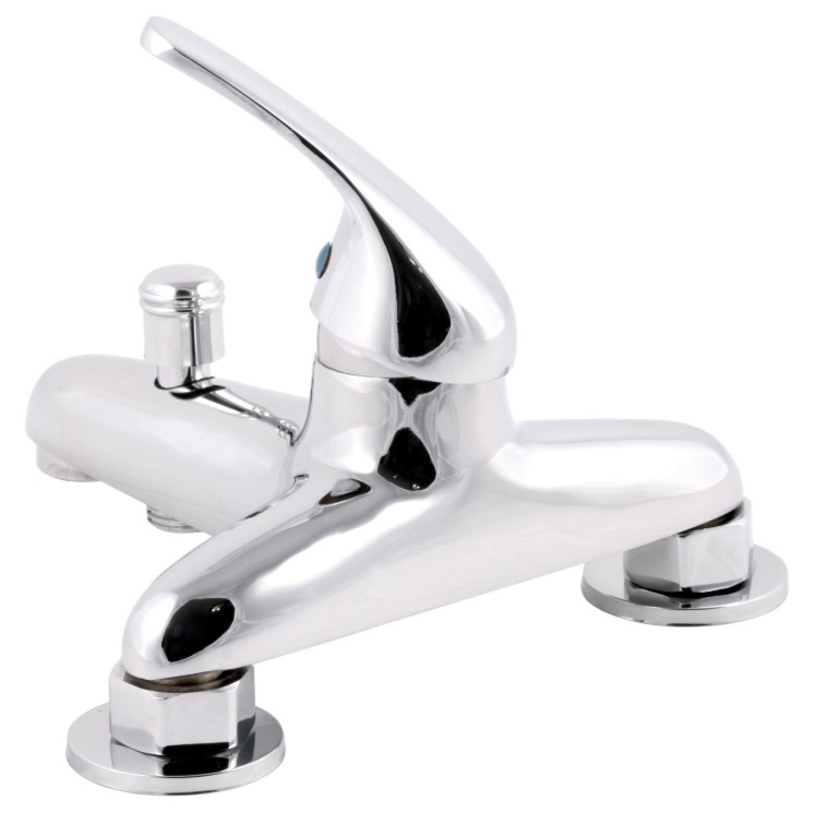 Bateria wannowa nawannowa stojąca kran mosiądz MAMBO