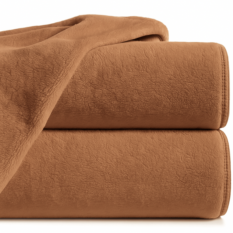 Ręcznik kąpielowy MIKRO jasny brązowy z mikrofibry 70x140 szybkoschnący