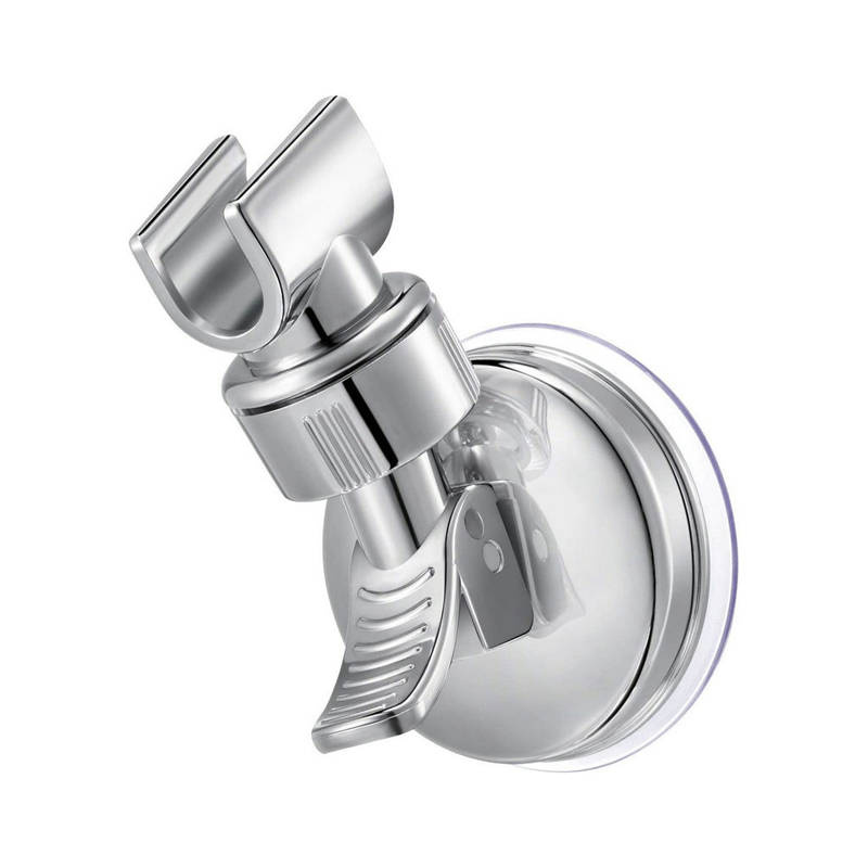 Uchwyt prysznicowy na słuchawkę natryskową regulowany na przyssawkę