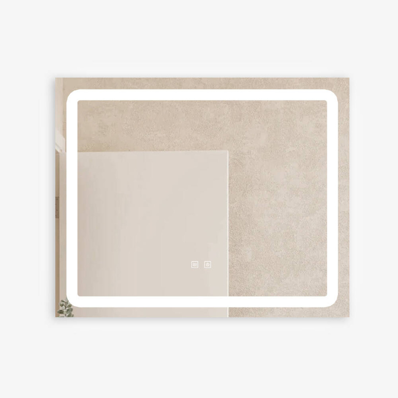 Lustro podświetlane LED 80x65 prostokątne J03