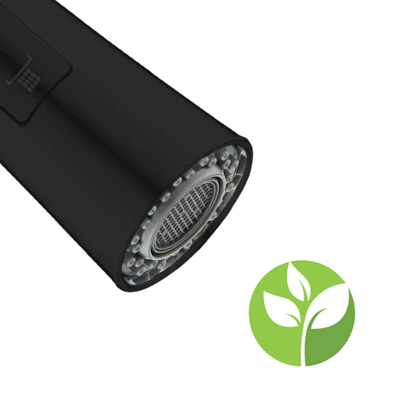 Perlator rączka słuchawka do baterii kuchennej Portia czarna