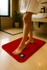 Dywanik łazienkowy prostokątny antypoślizgowy WELCOME 50x80 czerwony