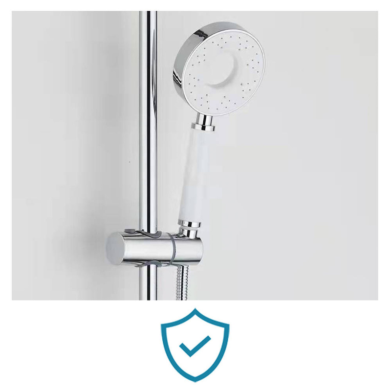 Zestaw natryskowy CURIUM chrom