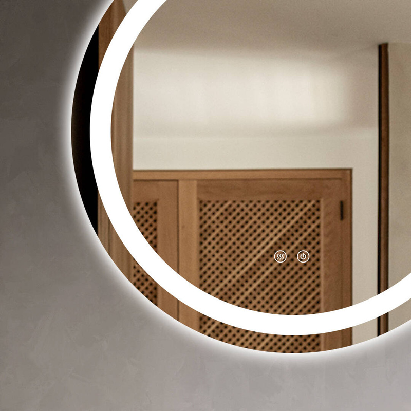 Lustro podświetlane LED 60 cm okrągłe J12