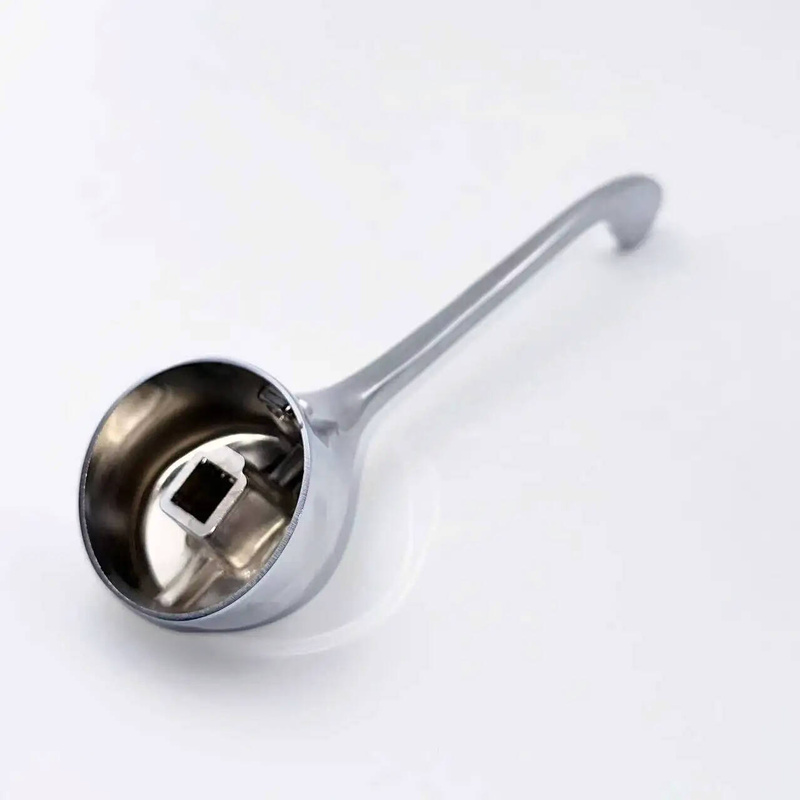 Uchwyt do baterii łokciowy medyczny lekarski mosiężny długi