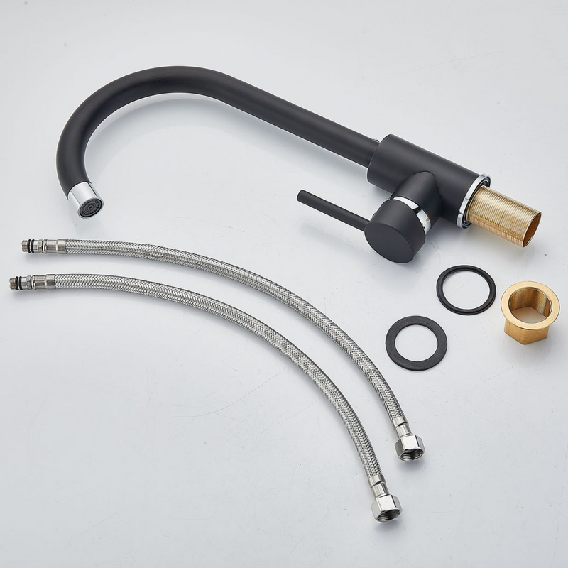 Bateria kuchenna MASTER BLACK czarna obrotowa