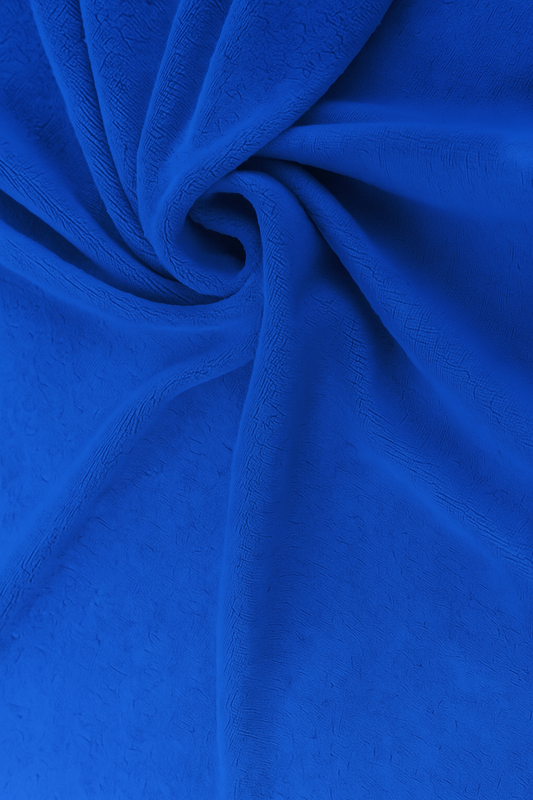 Ręcznik kąpielowy MIKRO granatowy chabrowy z mikrofibry 50x100 szybkoschnący