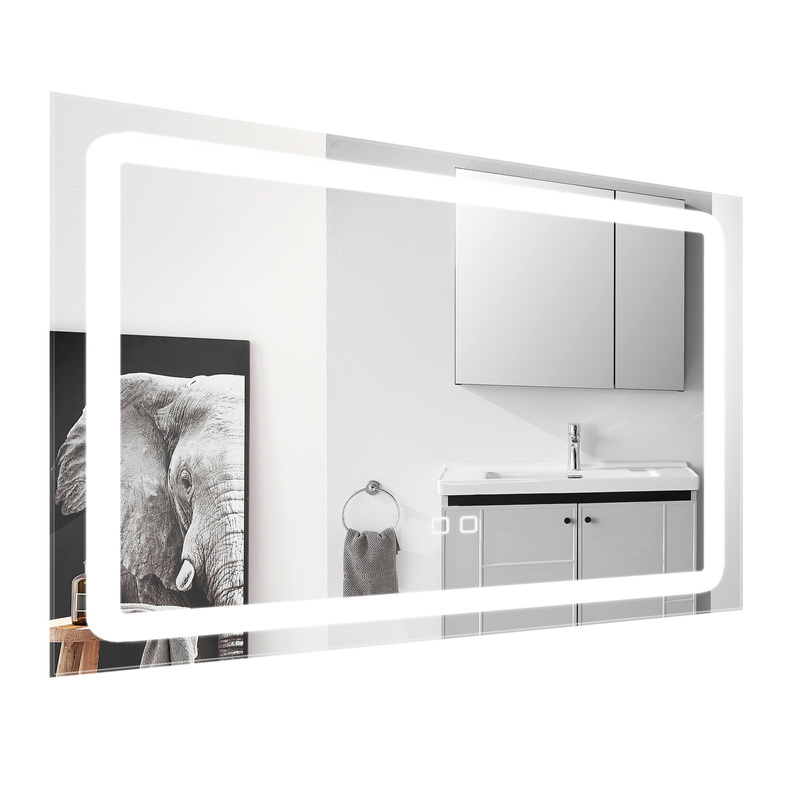 Lustro podświetlane LED 80x65 prostokątne J03