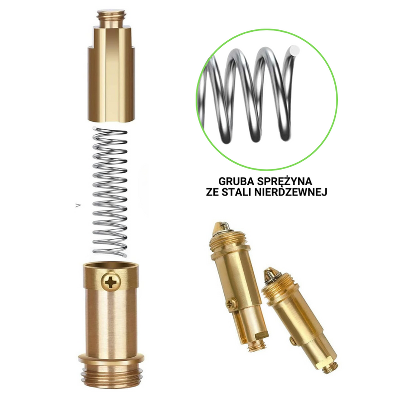 Automat naprawczy mechanizm KLIK-KLAK wannowy do brodzika uniwersalny