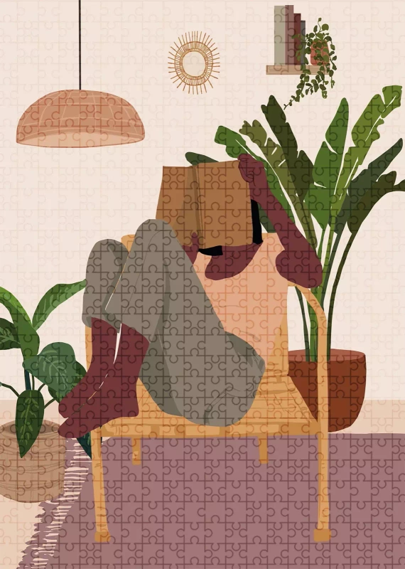 Puzzle 1000el. Book O'clock w eco woreczku