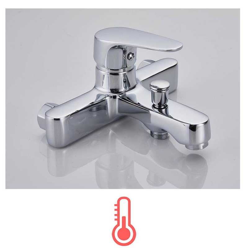 Bateria wannowa FOCUS + zestaw natryskowy